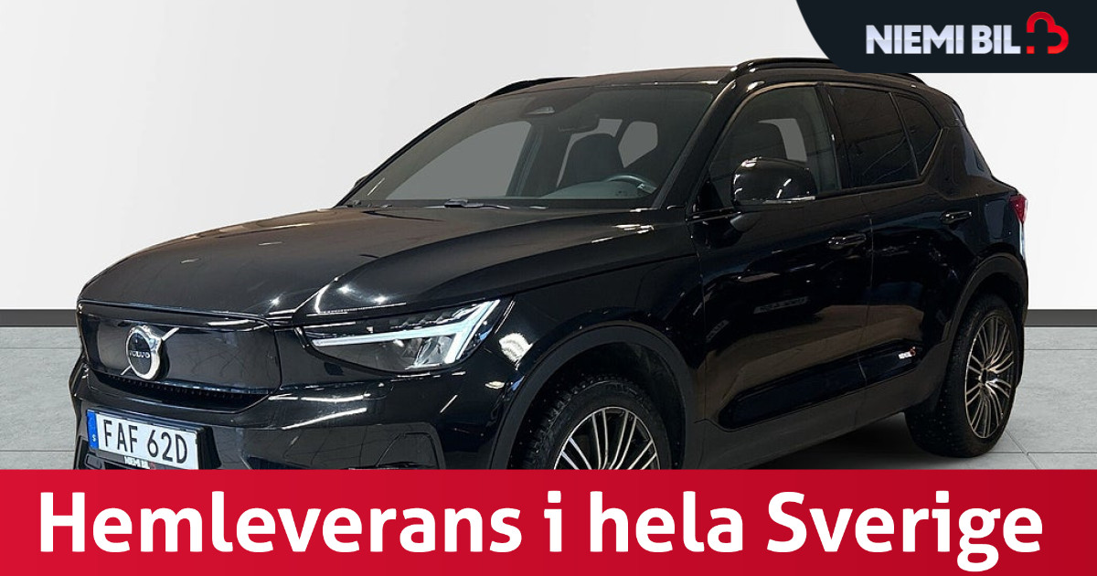 Volvo XC40 Recharge PLUS AWD MOMS Drag Kamera Navi Rattvärme S&V ...