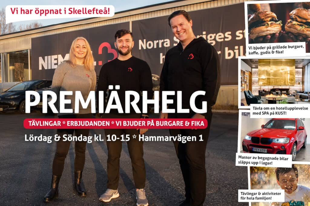 NiemiBilSkellefteaPremiar 1200x800 webb Premiärhelg i Skellefteå