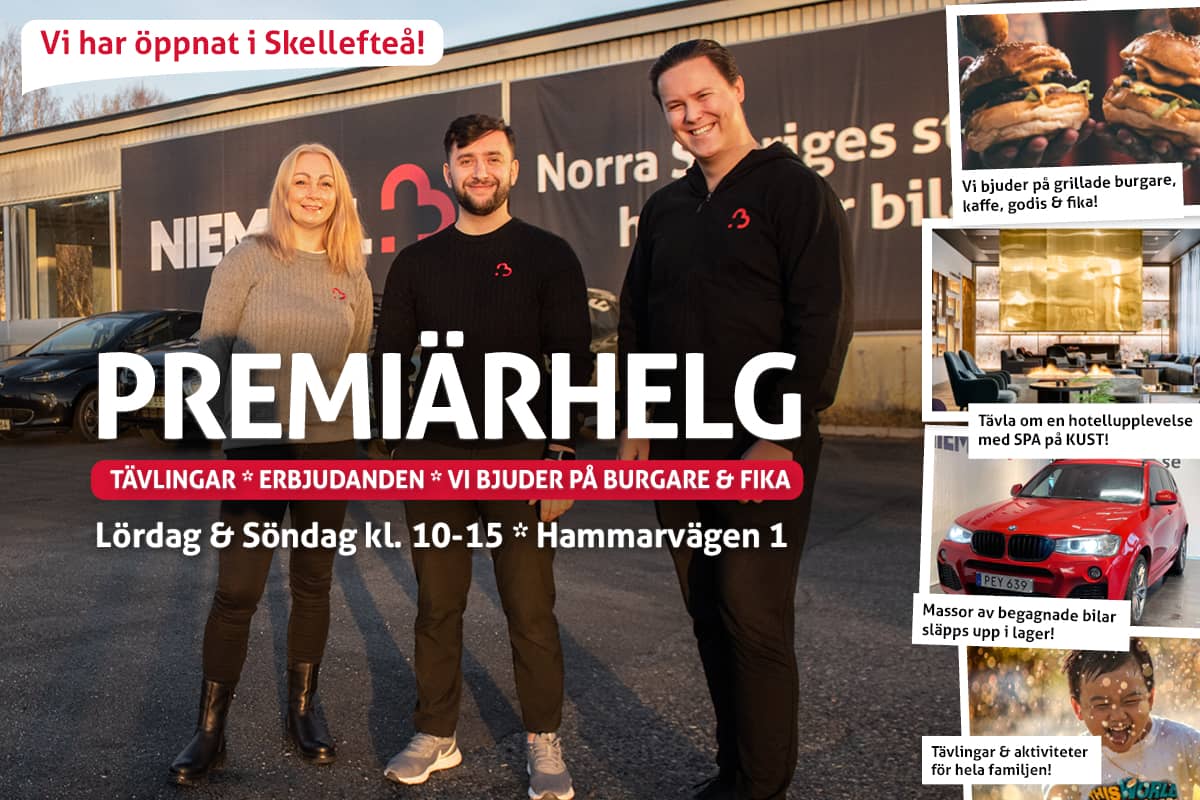 Premiere weekend in Skellefteå