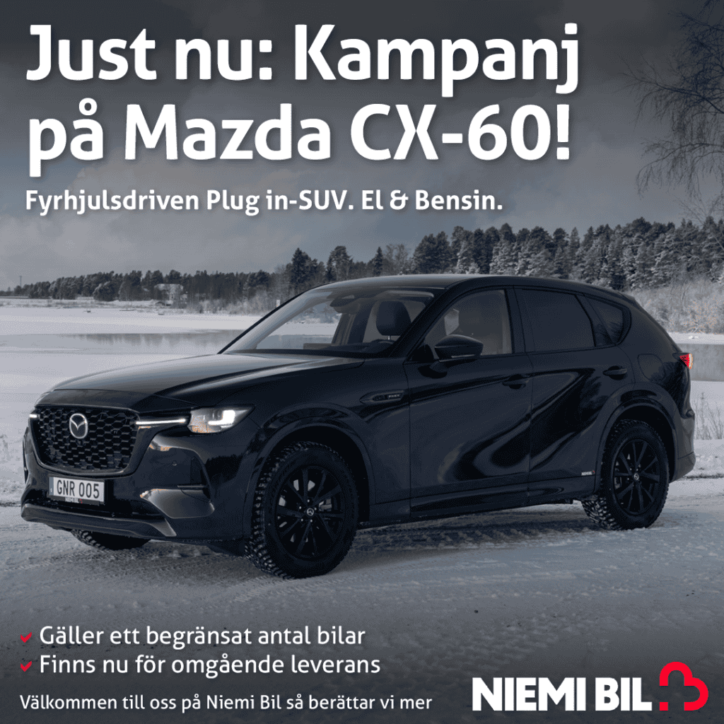 CX 60vinterkampanj Kampanj på Mazda CX-60
