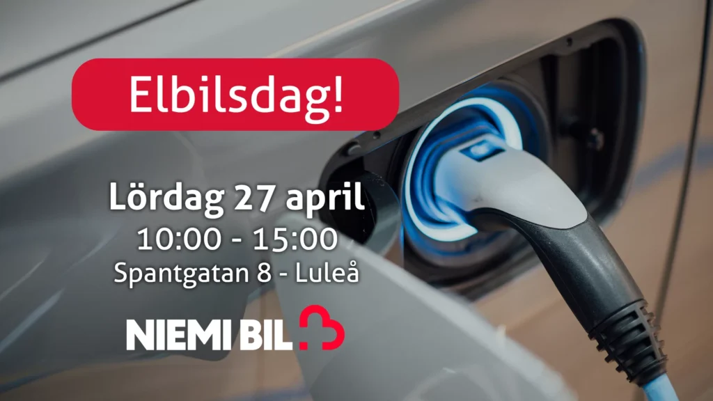 Elbilsdag Elbilsdagen - Lördag 27 April