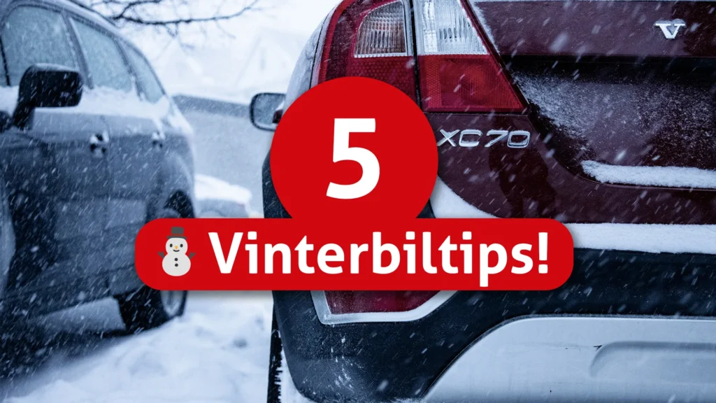 Vinterbiltips 5 Vintertips för bilägaren