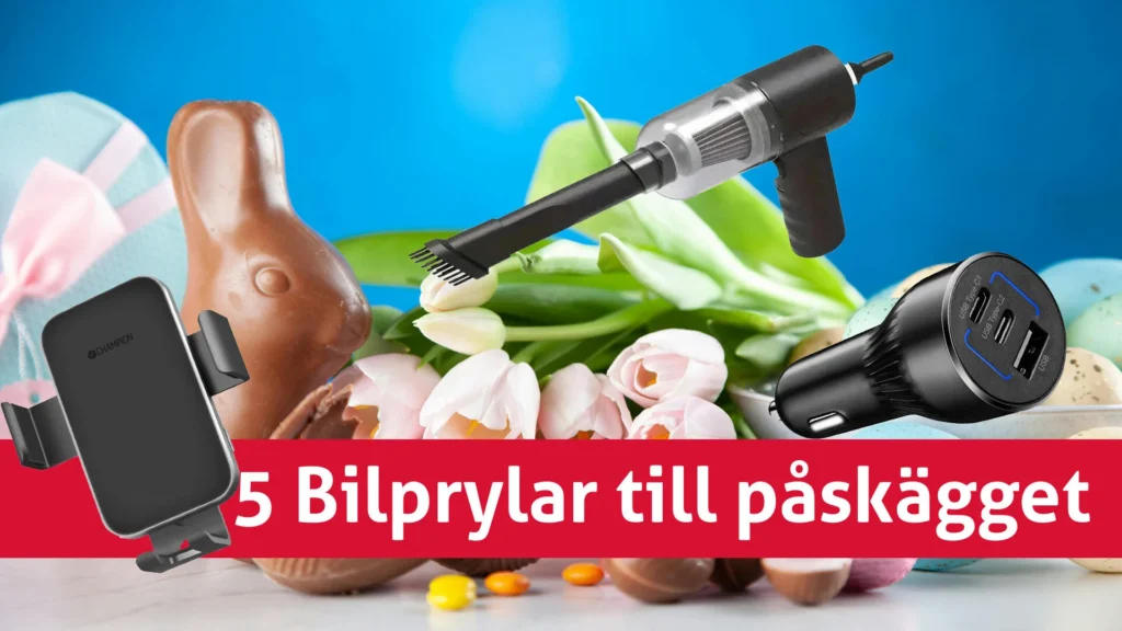 omslag 5 tips till paskagget 5 Praktiska bilprylar att lägga i påskägget!