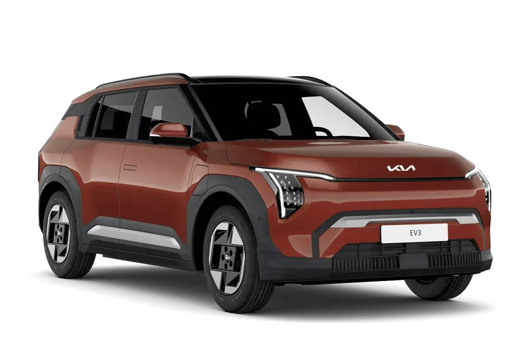 Kia EV3 Long Range Terra Cotta.png Alla mot alla - Vilken eldriven SUV i mellanklassen är egentligen bäst?