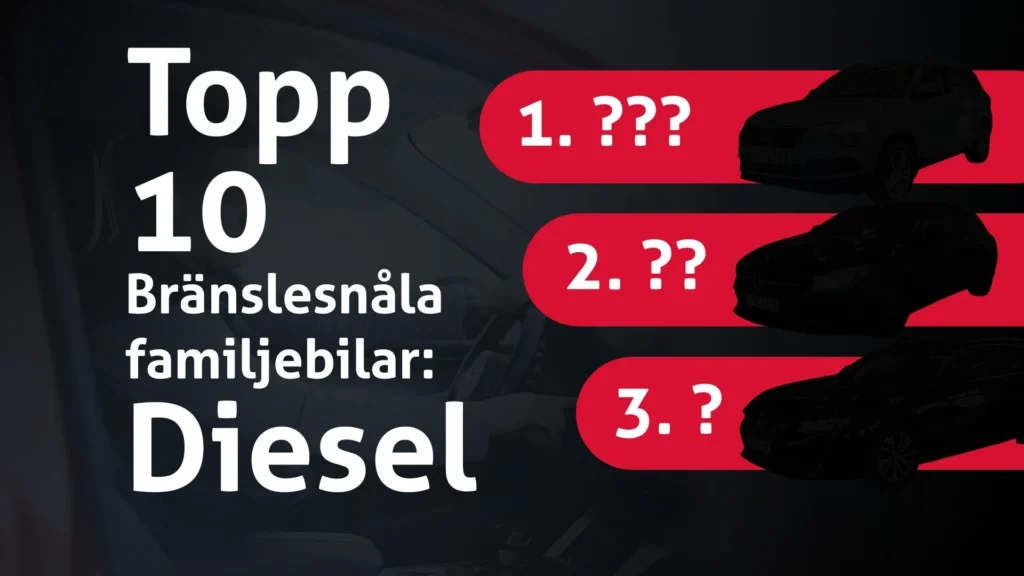 topp 10 billig diesel cover Topp 10 mest bränslesnåla familjebilar: Diesel