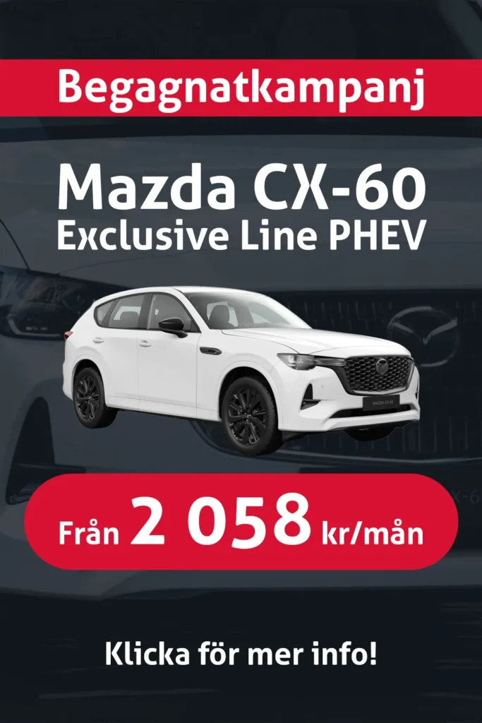 Begkampanj CX 60 mars 2026 Begagnade bilar
