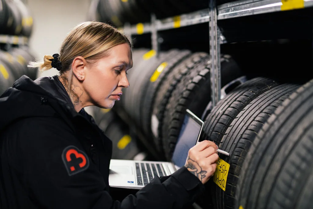 Däckhotell förvaring