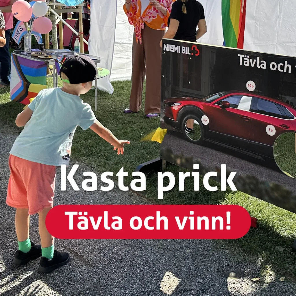 Familjesondag kasta prick Niemi Bil Söndagar på Niemi Bil!