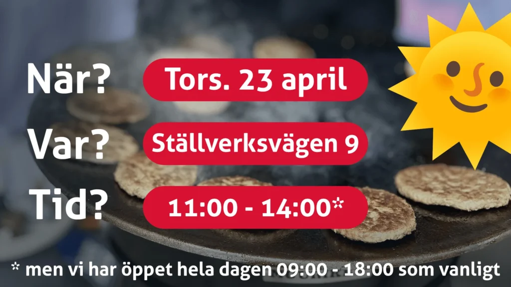 Kiruna lunchevent apr 26 nar var tid Niemi Bil Kiruna bjuder på lunch!