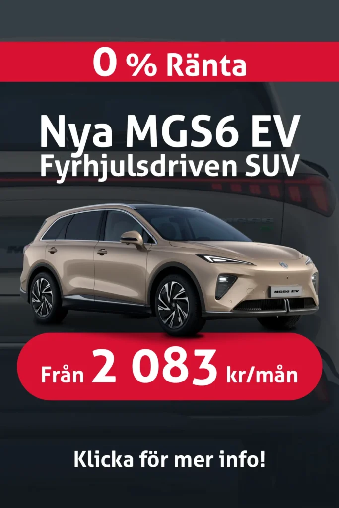 MGS6 lansering 0 ranta version 2 Begagnade bilar