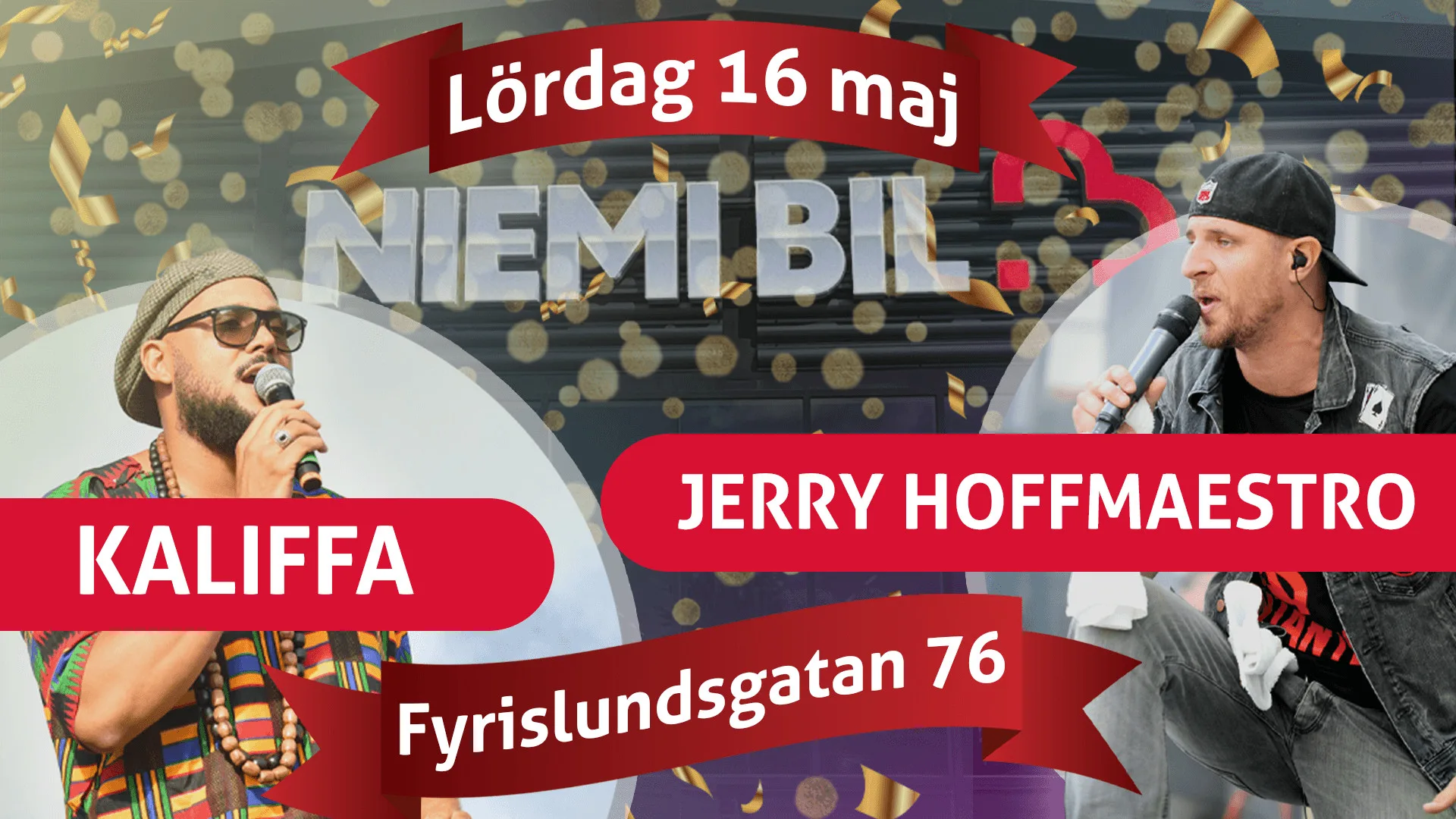 Kaliffa Jerry Hoffmaestro landscape Vårfest med Kaliffa & Jerry Hoffmaestro!