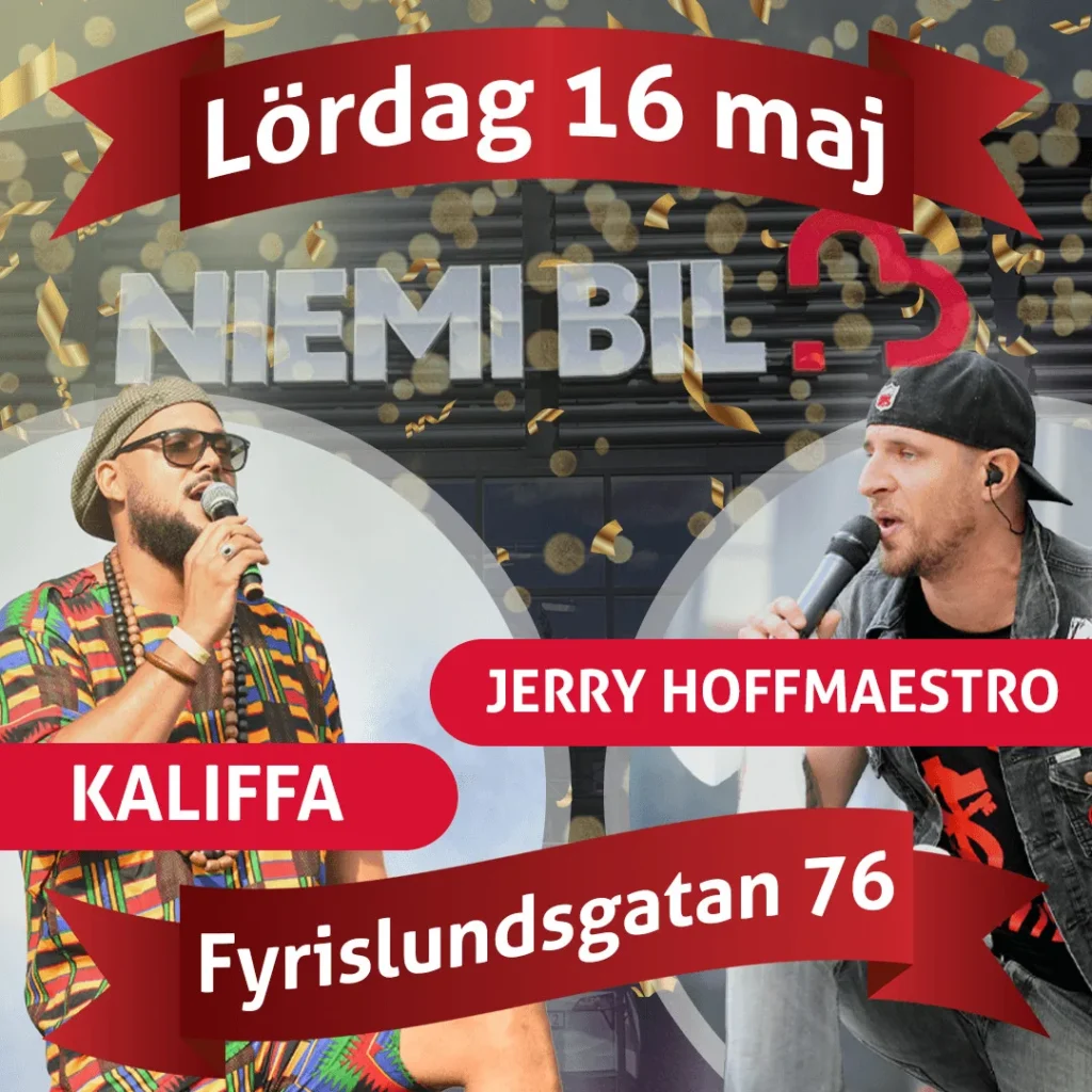 Kaliffa Jerry Hoffmaestro sq Vårfest med Kaliffa & Jerry Hoffmaestro!