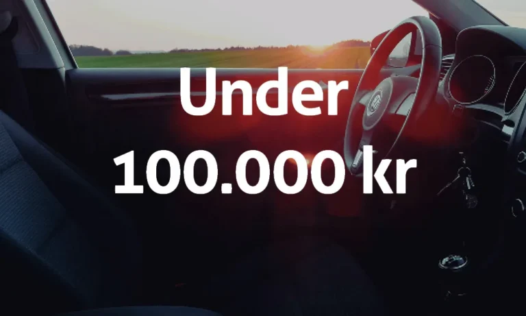 niemibil begbilfilter Under 100 000 kr