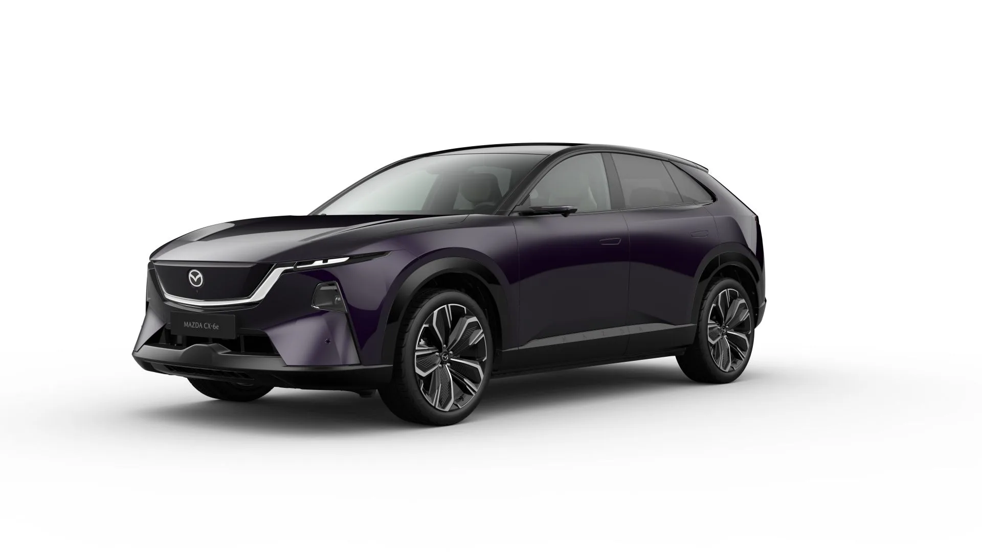 Nightfall Violet Mazda CX-6e lansering