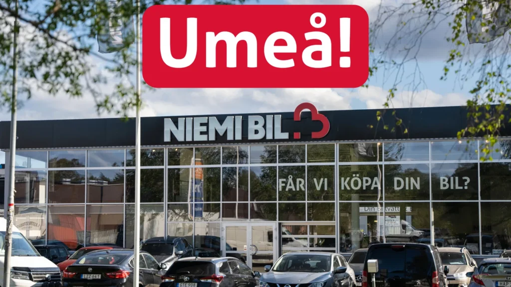 Blog thumbnails New heights for Niemi Bil, expanding and opening a car showroom in Umeå