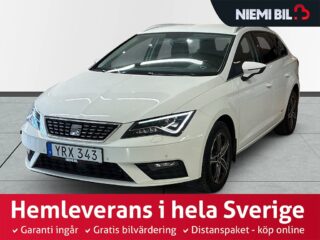 Seat Leon ST 2.0 TDI 4Drive S&V-däck Drag Mvärme Backkamera CarPlay – bild 1