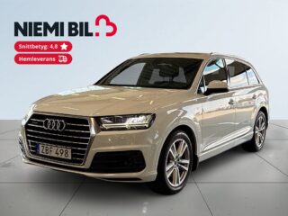 Audi Q7 3.0 TDI V6 Quattro S Line 7-sits/S&V/Drag/Pano/Värm – bild 1