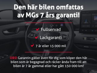 MG S6 EV Dual Motor AWD 77 kWh 7år Garanti 360° HuD MG-Pilot – bild 3