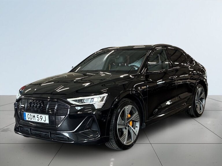 Audi E-Tron Sportback 55 quattro S Line S&V-hjul/360/MOMS/Pano/Drag