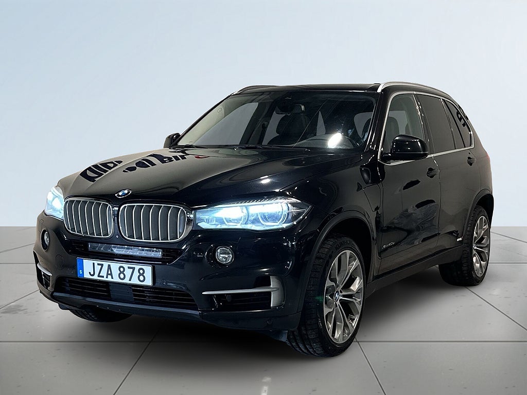 BMW X5 xDrive40e 360° Pano Drag H/K Kamera GPS Skinn HuD SoV