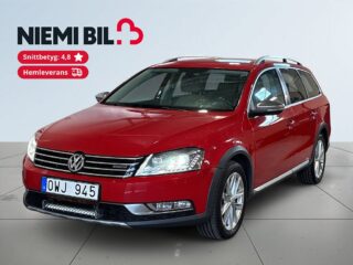 Volkswagen Passat Alltrack 2.0 TDI 4M Drag Värmare Kamera Skinn Kamrem bytt S&V – bild 1