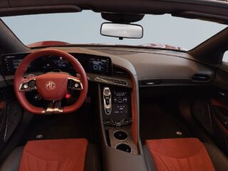 MG Cyberster 77 kWh GT Dual Motor AWD 510 hk GPS BOSE Direktleverans – bild 8