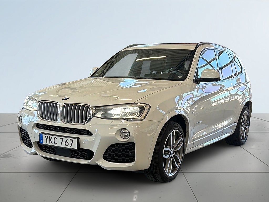 BMW X3 xDrive30d M Sport Pano/Dragkrok/Harman Kardon/SoV-däck
