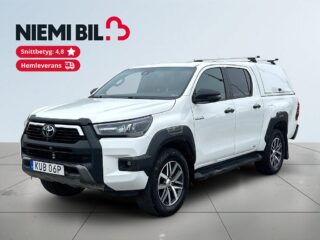 Toyota HiLux Dubbelhytt 2.8 4WD Invincible MOMS/JBL/SoV/MoK/Kamera – bild 1
