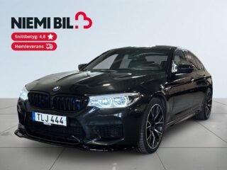 BMW M5 V8 600hk Aut Kamera Cockpit Skinn HuD Sportstolar S&V – bild 1