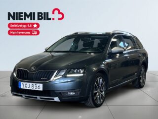 Skoda Octavia Scout 2.0 TDI AWD Premium Drag Värmare Kamera Skinn Psens – bild 1
