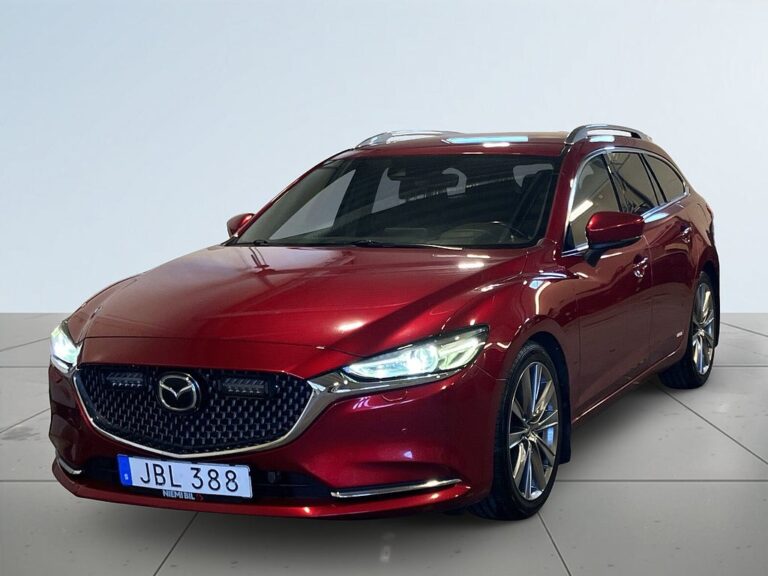 Mazda 6 Wagon 2.2 SKYACTIV-D AWD Drag Värmare Kamera S&V-hjul