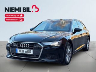Audi A6 Avant 40 TDI KAMREM-BYTT/SoV-Däck/Drag/MoK-Värm/P-sens – bild 1