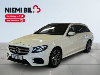 Mercedes-Benz E 220 200 T d 4Matic AMG Line S&V Dvärmare Drag 360° Panorama – bild 1