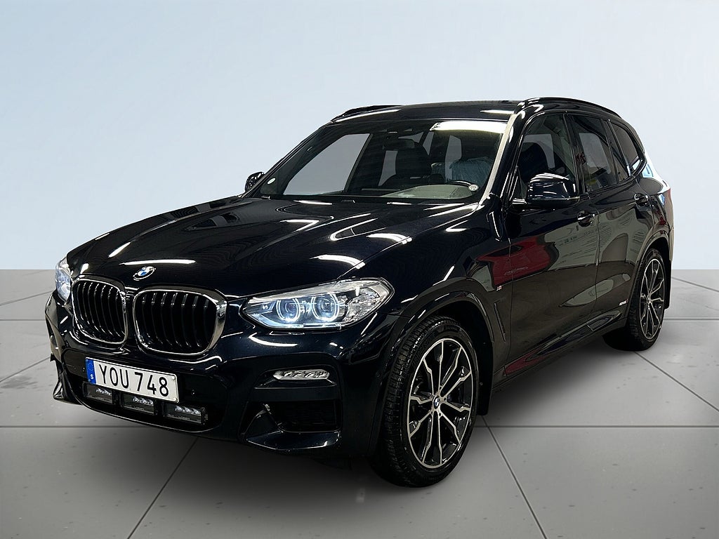 BMW X3 xDrive30d Automat Drag/Kamera/D&Mvärm/Helskinn/S&V-Däck