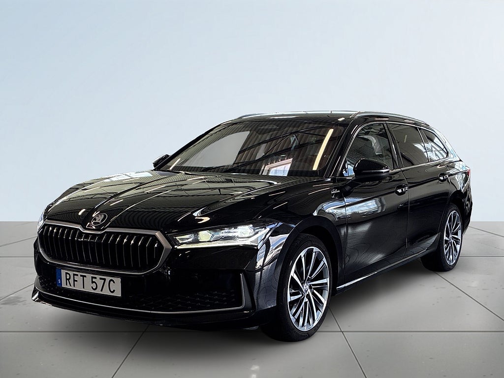 Skoda Superb 2.0 TDI 4×4 L&K Explore S&V-hjul/Dvärm/Drag/Kamera