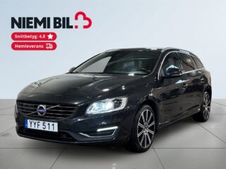Volvo V60 T5 Bi-Fuel Aut Classic Summum Cockpit Värmare Skinn S&V – bild 1