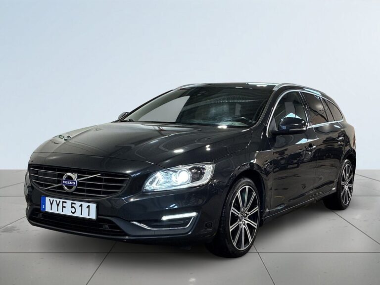 Volvo V60 T5 Bi-Fuel Aut Classic Summum Cockpit Värmare Skinn S&V