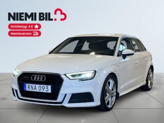 Audi A3 Sportback 2.0 TFSI Quattro S Tronic Nyservad Psens S&V – bild 1