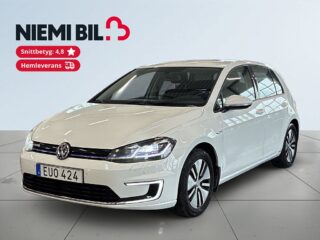Volkswagen E-Golf  e-Golf S&V-Hjul/Mvärm/Psens/Adfarthållare/Carplay/Navi – bild 1