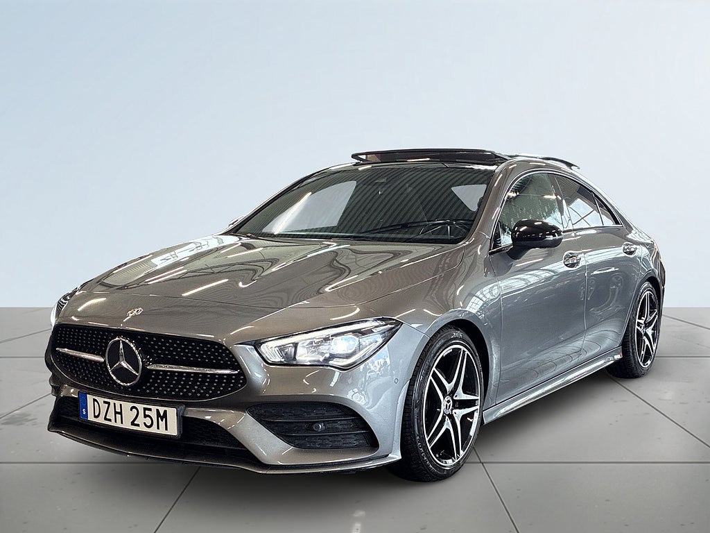 Mercedes-Benz CLA 180 d 7G-DCT AMG Line S&V-hjul/Pano/Kamera