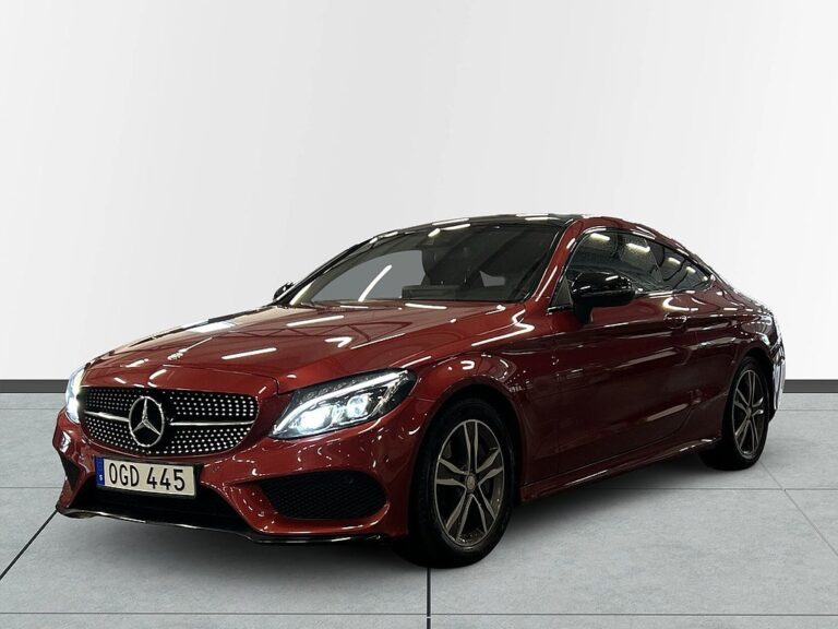 Mercedes-Benz C 250 Coupé 7G-Tronic Plus AMG Line S&V-hjul/Pano/Elstola