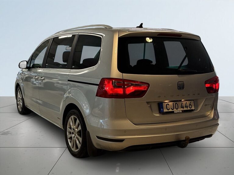 Seat Alhambra 7-Sits 2.0 4D Dragkrok Mvärme Bkamera Farthållare S&V
