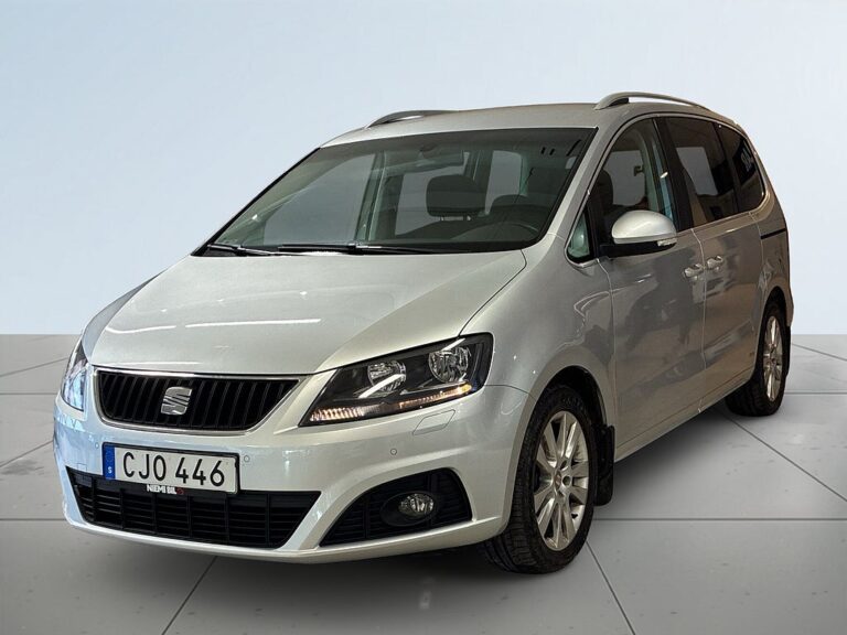 Seat Alhambra 7-Sits 2.0 4D Dragkrok Mvärme Bkamera Farthållare S&V