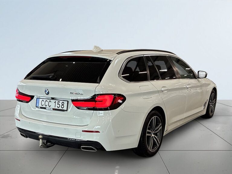 BMW 530e Touring Steptronic Pvärm/Backkamera/Drag/Helskinn/Navi