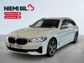BMW 530e Touring Steptronic Pvärm/Backkamera/Drag/Helskinn/Navi – bild 1