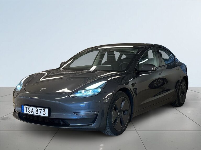 Tesla Model 3 Long Range AWD Värmepump Drag Pano Kamera GPS Skinn SoV
