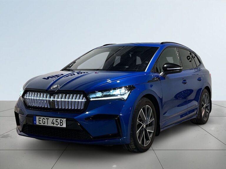 Skoda Enyaq iV AWD iV80x Drag Pvärm Psens Pano Kamera GPS CarPlay SoV