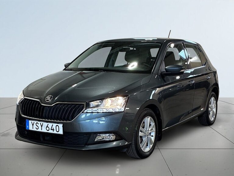 Skoda Fabia 1.0 TSI Style Värmare Farthållare Psens 1 ägare S&Vhjul