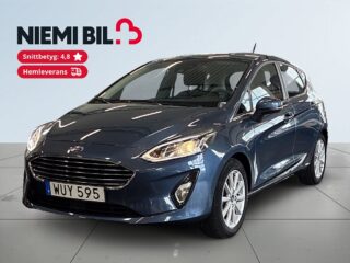 Ford Fiesta 5-dörrar 1.0 EcoBoost Titanium S&V-Hjul/Psens/Adfart/BT – bild 1