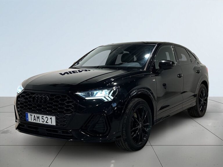 Audi Q3 Sportback 45 TFSI AWD S line Drag SONOS Pvärm SoV MOMS
